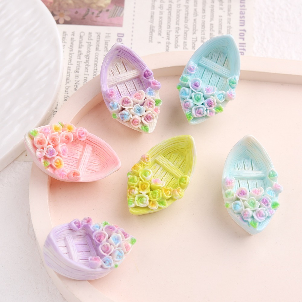 Embellish Craft - 10pcs Kawaii Resin Flatback Mini Flower