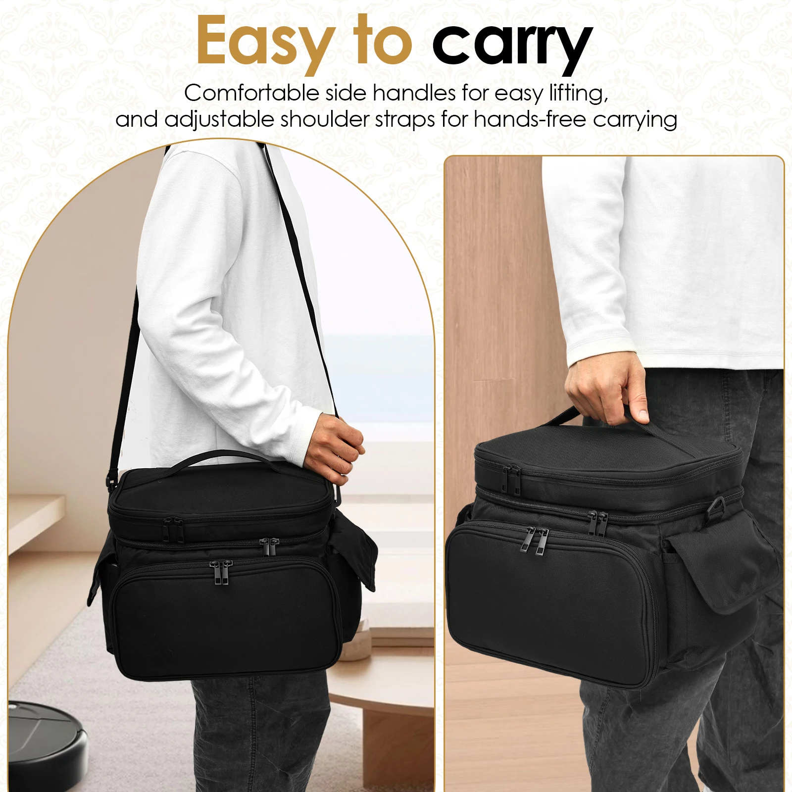 Large Sewing Bag Wool Knitting - огляд і ціна Craft Embellishment Storage