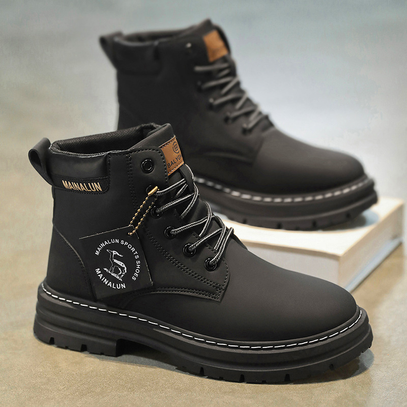 Classic Men High Top Boots Hig - огляд і ціна Guipure Lace Panel