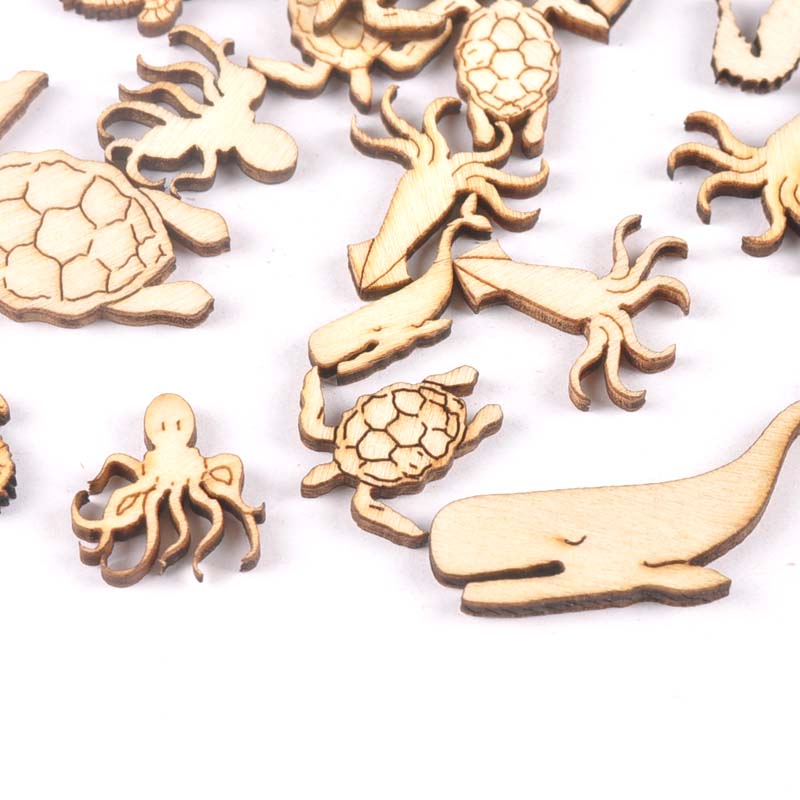 20Pcs 25-40mm Sea Turtle/horse - огляд і ціна Embellish Craft