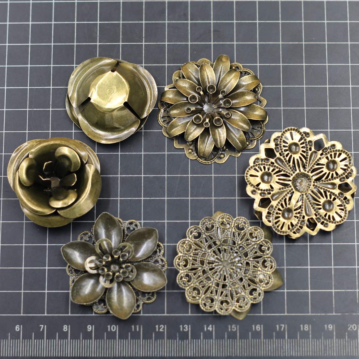 6Pcs Embellishments Combinatio - огляд і ціна Embellish Craft
