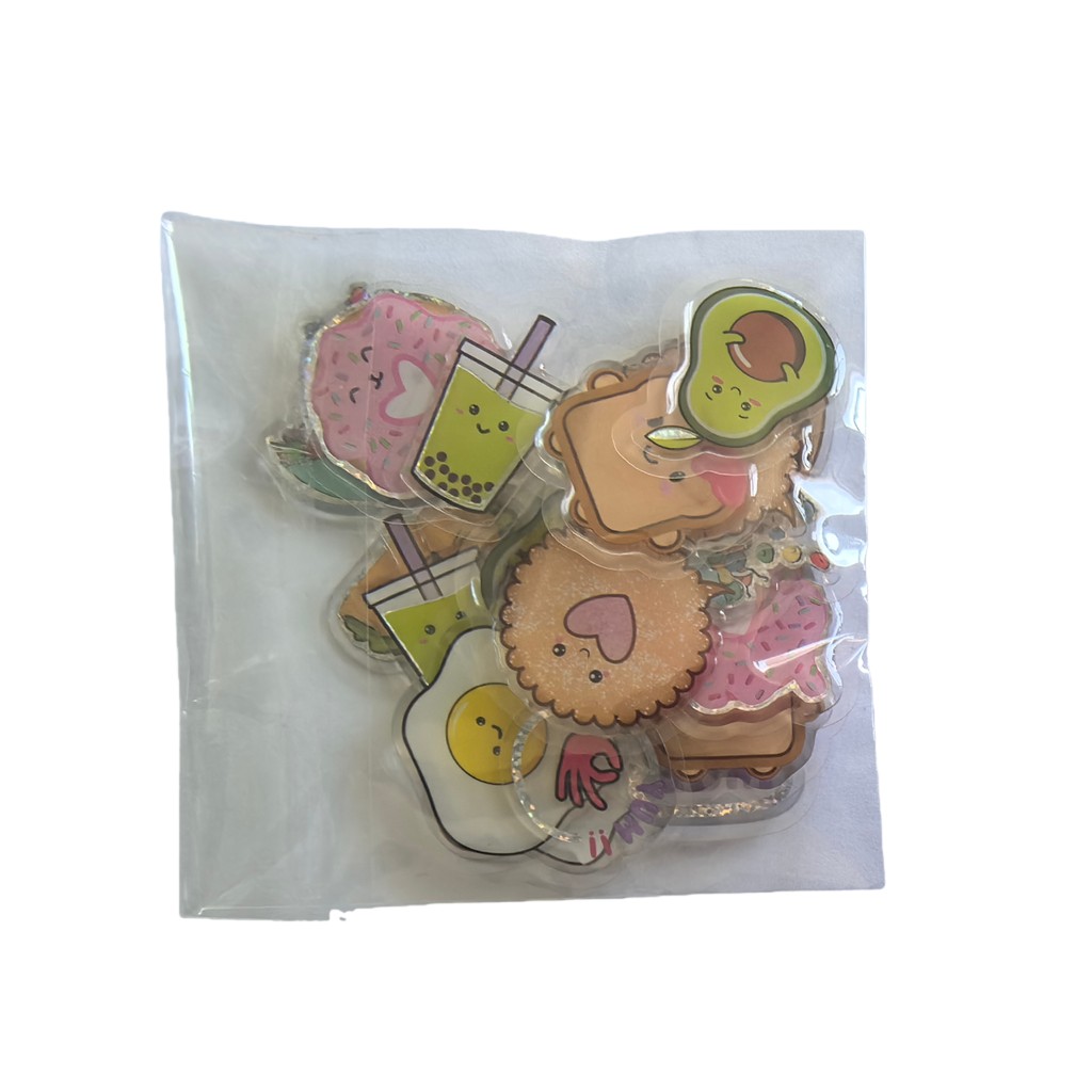 45 Pcs Adorable Epoxy Stickers - огляд і ціна Craft Embellishment World