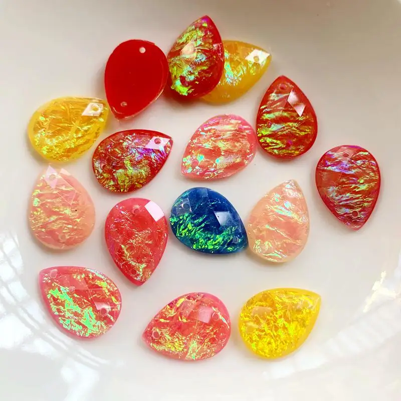 15pcs 13*18mm Tear drop Rhines - огляд і ціна Sew On Rhinestone