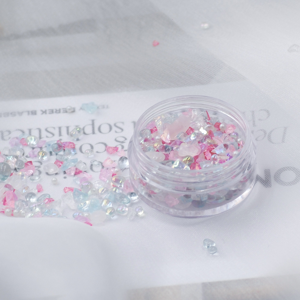 DIY Seashell Resin Gems Irregu - огляд і ціна Embellishment Glue Craft